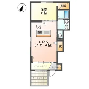 ミラドール・I【1階】の間取り