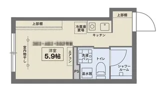 COCOSPACE西荻窪【5階】の間取り