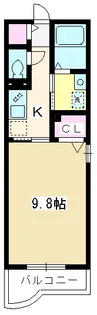 埼玉県朝霞市北原1【マンション】の間取り