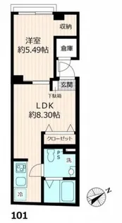 DK池袋の間取り