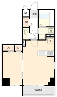 リテラス森下【2階】の間取り