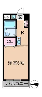 神奈川県横浜市港北区日吉3【マンション】の間取り