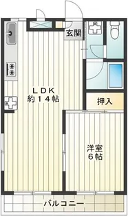 トキワ第2マンション【3階】の間取り