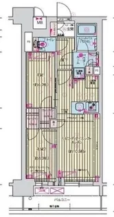 プレサンス名駅南ブリエ【5階】の間取り
