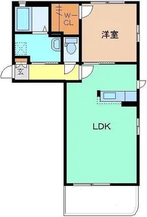 ロコ・カネッサ(ShaMaison)C【1階】の間取り