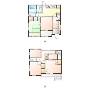 静岡県藤枝市青木2【一戸建】の間取り
