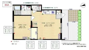 不二コーポ【1階】の間取り