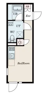 東京都新宿区市谷台町【マンション】の間取り