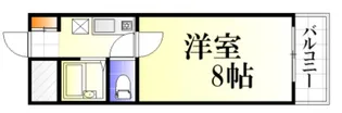 広島県広島市西区庚午中4【マンション】の間取り