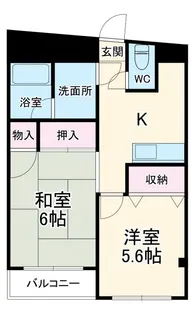 リーブル西所沢【2階】の間取り