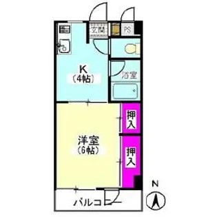 Vila del Sol【3階】の間取り