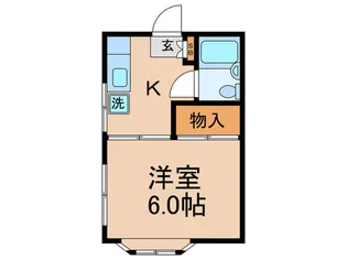 コ-ポ寺口【2階】の間取り