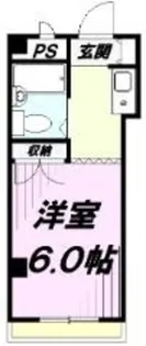 サンマリーナ古川【3階】の間取り