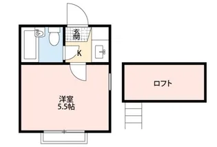 コーポ巣鴨 B棟【1階】の間取り