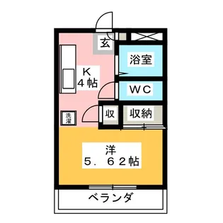 高崎マンション【2階】の間取り
