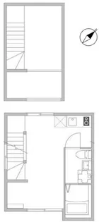 東京都世田谷区粕谷4【アパート】の間取り