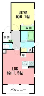 鎌倉 S Haus【3階】の間取り