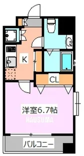 スパシエ田端【2階】の間取り