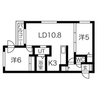 REGOLITH N2 (レゴリスN2)【3階】の間取り