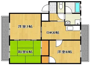 シンフォニーB【1階】の間取り