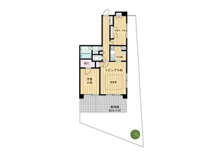 二子玉川園パークホームズ【1階】の間取り