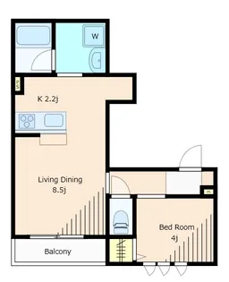 HARUKOMA-SO(ハルコマソウ)【2階】の間取り