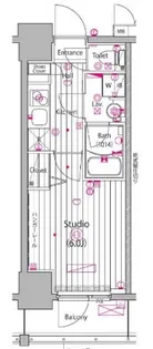 ガーラ・グランディ川崎榎町【3階】の間取り
