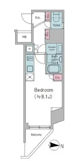 シーズンフラッツ池上【3階】の間取り
