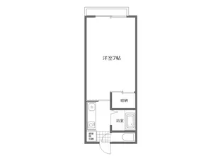 沢尻青山ハイツ【1階】の間取り