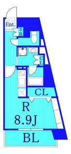 プレディアスタイル横濱沢渡【3階】の間取り