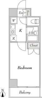 BLUROCK秋葉原【6階】の間取り