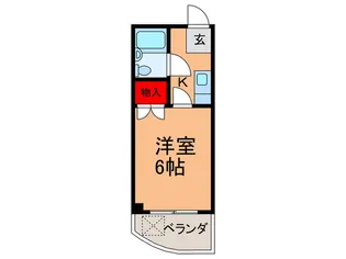 メゾンナカノ【4階】の間取り