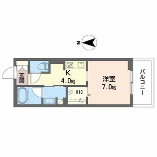 シャーメゾン大垣郭町【4階】の間取り