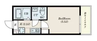シャルム向ヶ丘【1階】の間取り