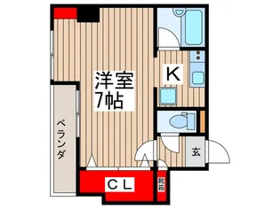 SAP市川【3階】の間取り