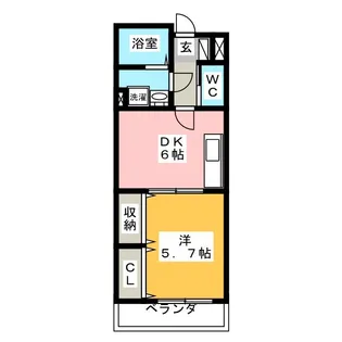 センチュリー・アイ【2階】の間取り