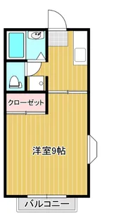 エーデルハイム壱番館【1階】の間取り