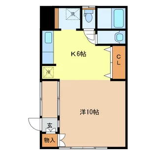 サマーハイツ【1階】の間取り