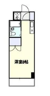 シャルム西大井【3階】の間取り