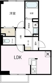 ブランミュール【2階】の間取り