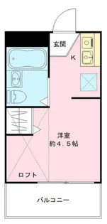 ルミナス西新宿【1階】の間取り