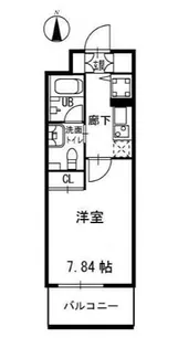 ウィズ丸子通【3階】の間取り