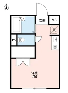 サンコーポVII【1階】の間取り
