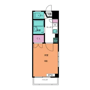 ブラウンズシュガー【2階】の間取り