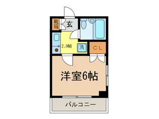 ラヴィル恒和【3階】の間取り