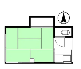 中島アパート【2階】の間取り