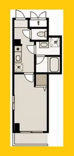 海成ビル【6階】の間取り