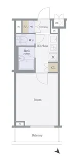 ルーブル桜台【3階】の間取り