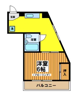 ヘリオス相互378方南町パートI【2階】の間取り