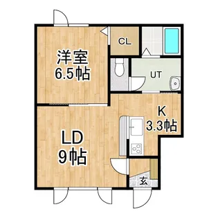 カーサ フェリーチェ【2階】の間取り